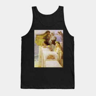 At Aphrodite's Cradle by Sir Lawrence Alma-Tadema Tank Top